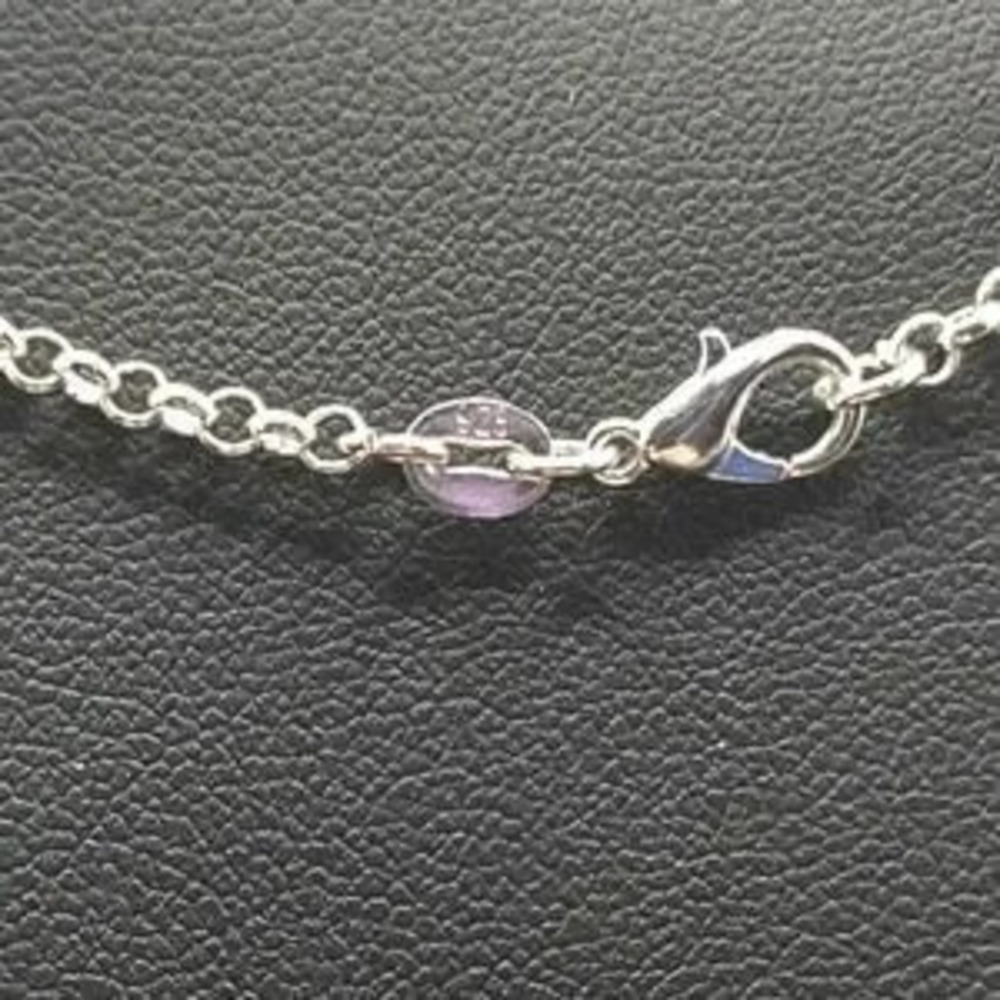 925 Sterling Silver Cross Necklace Zirconia Stones Valentines Birthday Gift New!